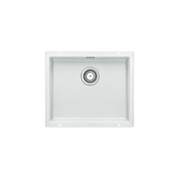 BLANCO SUBLINE SILGRANIT UNDERMOUNT SINK  530X400 INCL FITTINGS WHITE