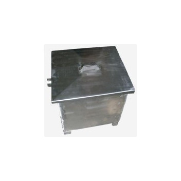 GTS SS GREASE TRAP 350X350X350 1 BASKET 50MM IN/OUTLET GTS350