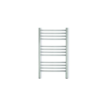 JEEVES QUADRO P520 HEATED TOWEL RAIL STRAIGHT LEFT SS