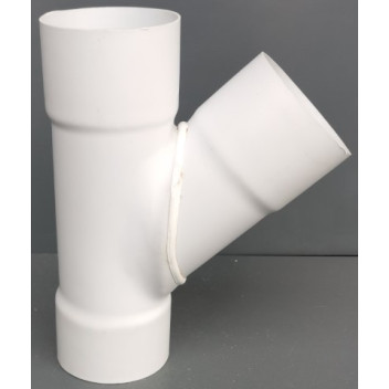 PVC DOWNPIPE JUNCTION 80X45mm