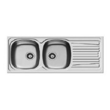 KWIKOT SDI-1160-DE SS DEB DROP-IN SINK CLASSIQUE& WASTE 90MM 1160X500