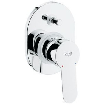 GROHE BAU EDGE CONCEALED BATH MIXER & DIVERTER G-29039000###