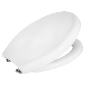 WIRQUIN 20900002 S-1 TOILET SEAT & COVER WITH SS HINGE - WHITE (2.2Kg)
