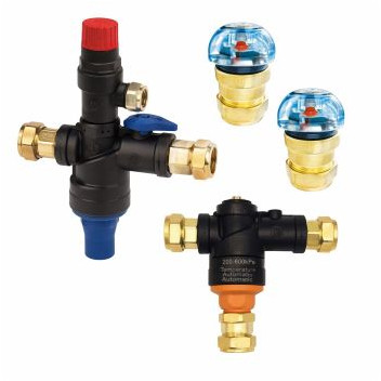 ADVANCED 15MM THERMAL SOLAR INSTALLATION VALVE PACK