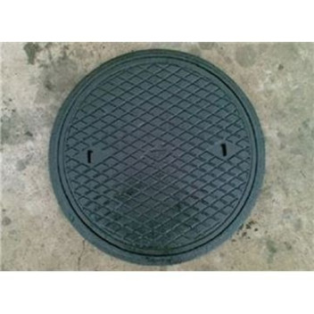 CAST IRON MANHOLE MD 550DIA COVER & FRAME 4