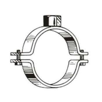 VALSIR VS0396027 GALV PIPE CLIP M10 75mm