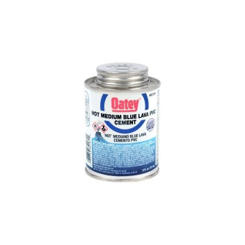 OATEY PVC CEMENT HOT MEDIUM BLUE LAVA 118ml