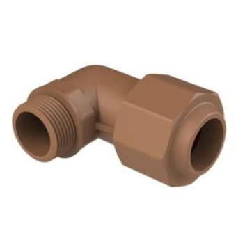 UNITWIST MALE IRON ELBOW CxMI 22mm x3/4 UT2021B