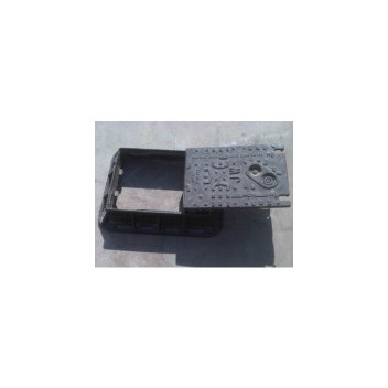 PAM CI HYDRANT BOX WITH NON-REMOVE SLIDE LID 300X400 C250 HYDREX
