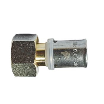 PEXMAN DEMOUNTABLE FEMALE UNION BRASS 16x1/2 CRIMPED