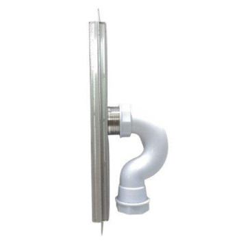 PLUMLINE S/S UNIVERSAL 600mm SHOWER CHANNEL incl TRAP (excl. GRID)