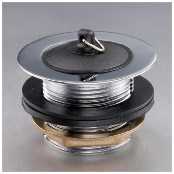 GIO BTW101 BATH WASTE & RUBBER PLUG 40MM