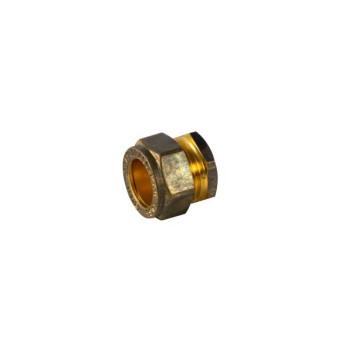 BRASSMAN COMPRESSION STOP END 22mm