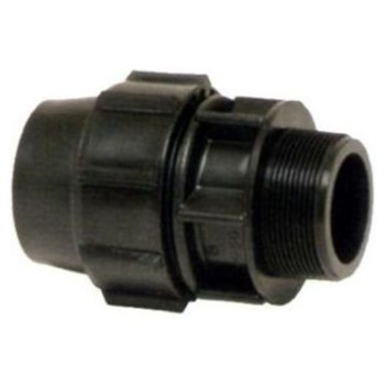 HDPE COMPRESSION COUPLING RED 110X90 PXP 7110