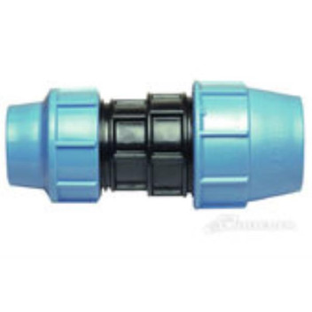 HDPE COMPRESSION COUPLING RED 110X90 PXP