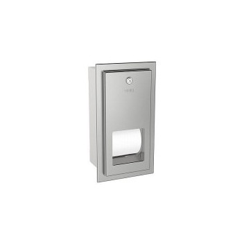 FRANKE 2120102 RODAN RECESSED DOUBLE TOILET ROLL HOLDER RODX672E