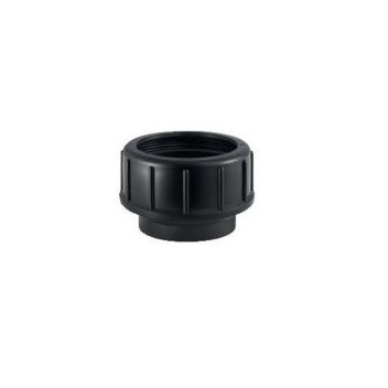 GEBERIT HDPE THREADED CONN. WITH COMP JOINT 90mm 366.740.16.1
