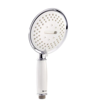 COBRA HAND SHOWER 3 SPRAY CP/WHITE 007 SNUG
