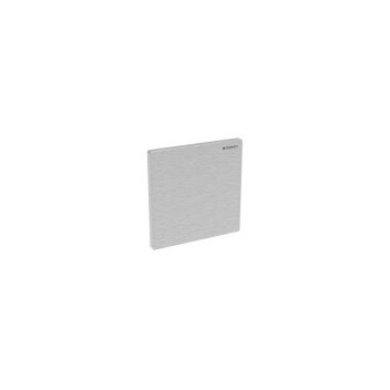 GEBERIT 116.069.FW.1 COVER PLATE SS FOR URINAL FLUSH CONTROL BRUSHED