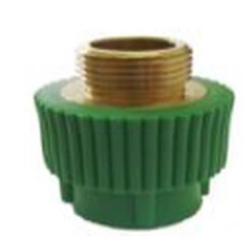 ATLAS PPR GREEN FUSION MALE ADAPTOR 50X1.1/2