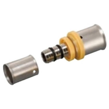 RIFENG STRAIGHT MALE ADAPTOR BRASS 25x3/4 CRIMPED