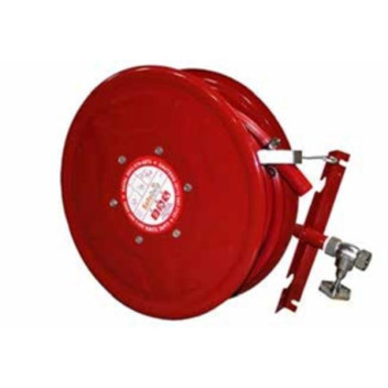 FIRE HOSE REEL PLASTIC WITH STOPCOCK & NOZZLE SABS 30m