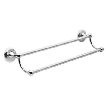 BATHROOM BUTLER 2182 DOUBLE TOWEL RAIL 600 POLISHED CHROME