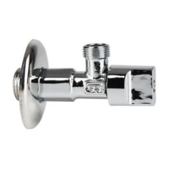 GENEBRE ANGLE VALVE ISIS PN10 ABS HANDLE 15X1/2\" 3094 05