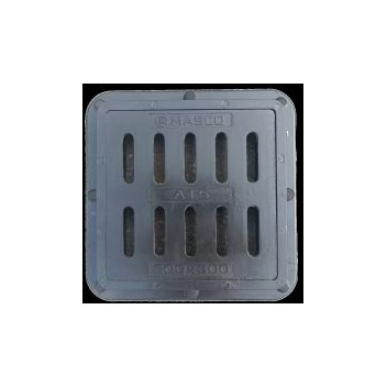 MASCO POLYMER GRATE & FRAME 300X300 L/DUTY A15