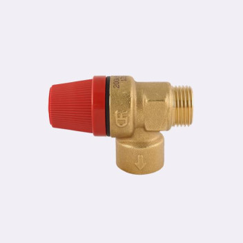 CALEFFI 312-6 EXPANSION RELIEF VALVE ONLY 600kPa 15mm