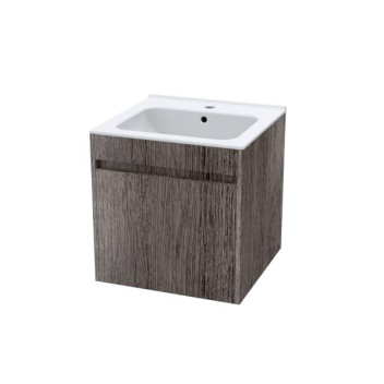 LECICO ZARA W/HUNG CABINET & BASIN COMBO STONE 495x515x475