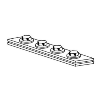 VALSIR VS0420190 GALV STEEL CONNECTOR FOR RAILS
