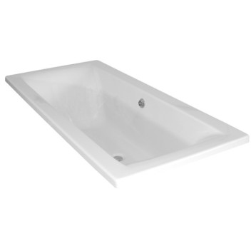 BETTA MELISSA DROP-IN BATH NO HANDLES WHITE 1700X800