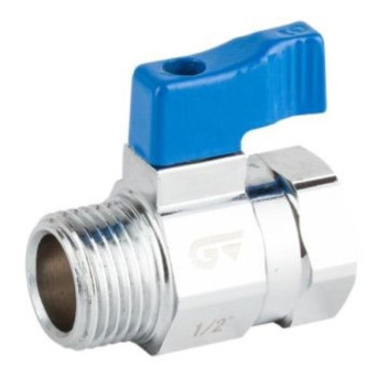 GENEBRE PREMIUM MINI BALL VALVE MXF PN16 CP 15mm 3097 04