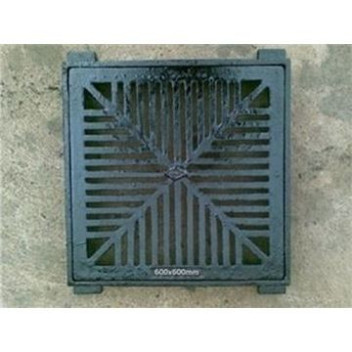 PAM CI SQUARE DISHED LD 600X600 GRATE & FRAME