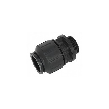 SPEEDFIT 28x25mm BSP MALE STRAIGHT COUPLER BLACK