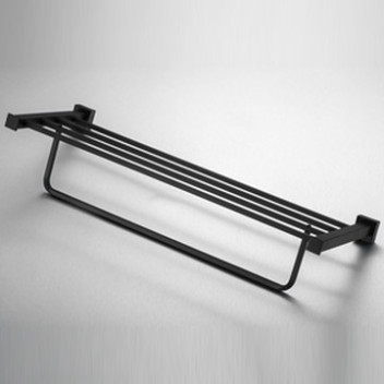 GV DI BELLA 4162B MALTA TOWEL SHELF 540mm MATT BLACK