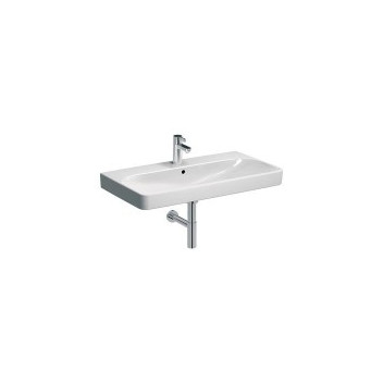 GEBERIT 500.251.01.1 SMYLE SQUARE WASH HAND BASIN 1TH 90CM WHITE