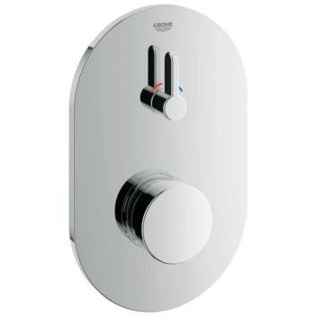 GROHE G-36321000 COSMOPOLITAN CON METERING SHOWER MIXER INCL TEMP ADJ