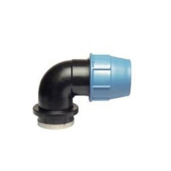 HDPE COMPRESSION ELBOW FEMALE BSP 63X2