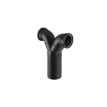 GEBERIT HDPE DOUBLE CONN. FOR WH PAN 110x110mm 367.903.16.1