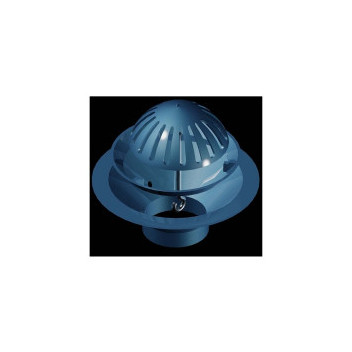 NIBF CI ROOF OUTLET 150X90 DOME GRATE & ADAPT B-CD150X90