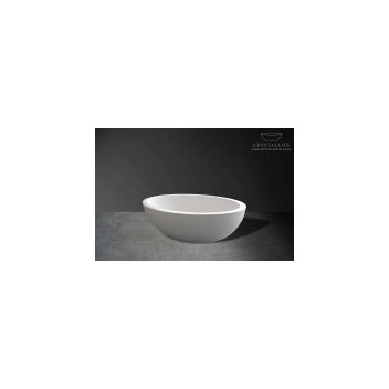 CRYSTALLITE IFIUMI FREE STANDING BATH WHITE 1705x1135x525mm