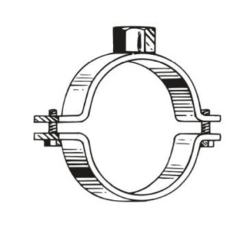 VALSIR VS0396007 GALV PIPE CLIP G1/2X75mm