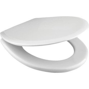 WIRQUIN 20910003 NEON LITE POLY TOILET SEAT (600g) WITH ADJ HINGE