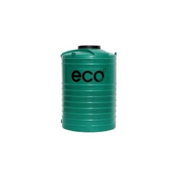 ECO WATER TANK VERTICAL 1500L GREEN