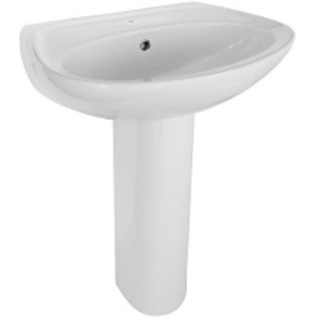 BETTA COURIER DELUX 3TH PP BASIN WHITE 555X425MM WBDC0208A