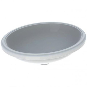 GEBERIT 500.754.01.2 VARIFORM COUNTERTOP OVAL WASH BASIN 500mm