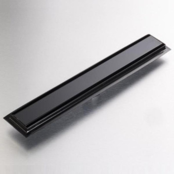 GIO A1017-500MB SOLID PLATE SHOWER GRID 500mm MATT BLACK