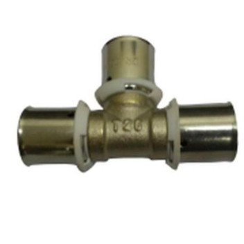 VALSIR PEXAL EQUAL TEE BRASS 20mm VU0000621